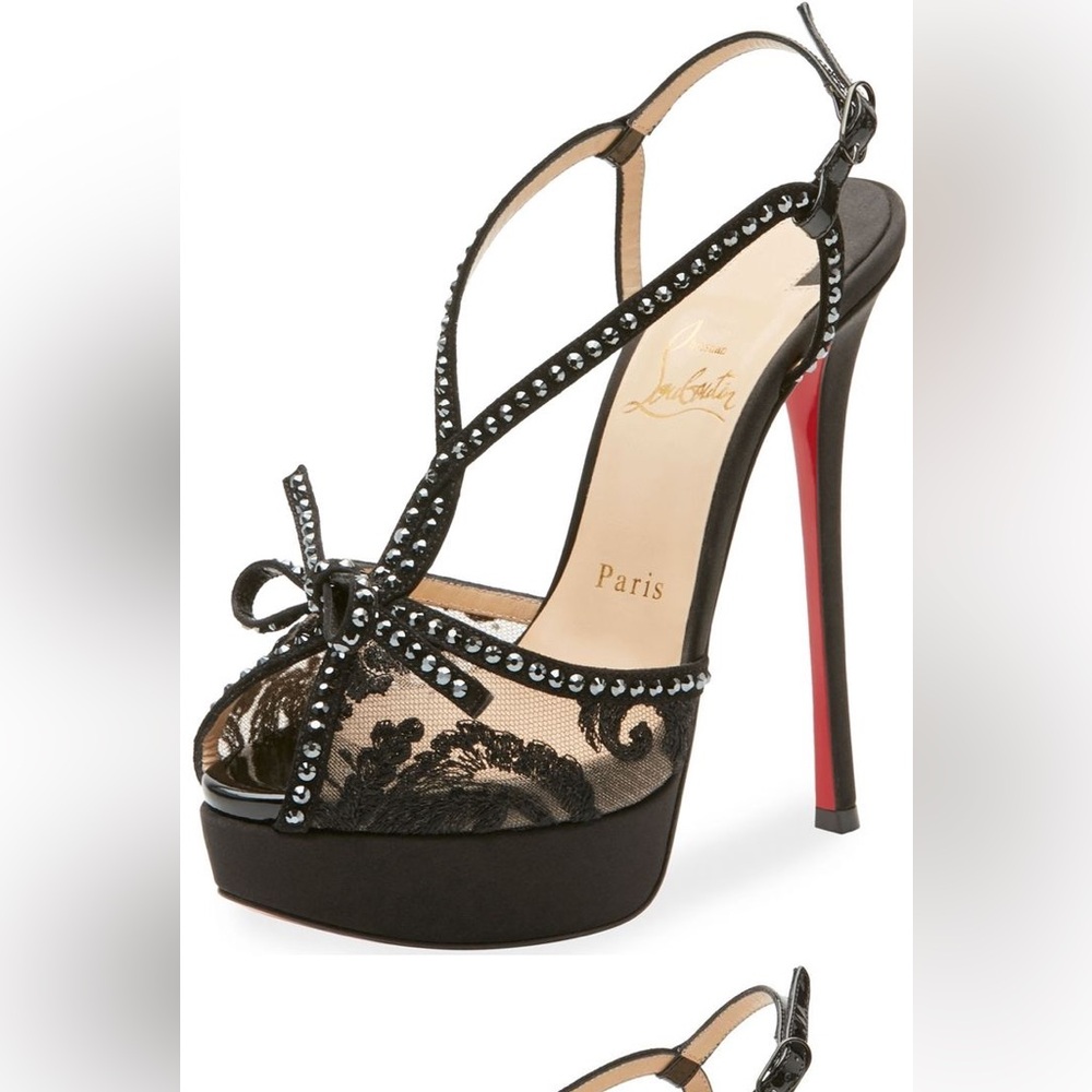 Limited-edition Christian Louboutin platform sandals
